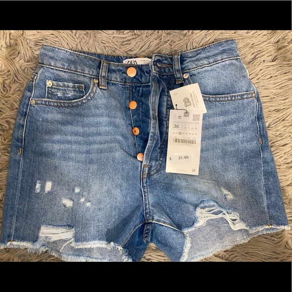 Zara Pants - Zara denim shorts